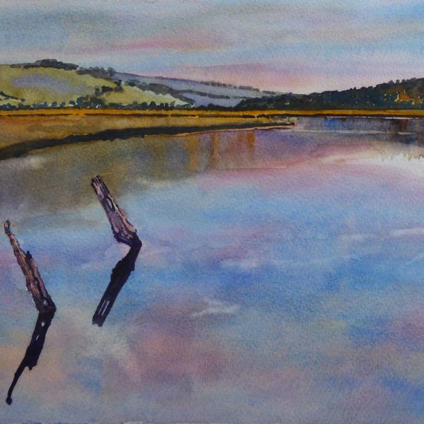Cuckmere Haven Sun Up