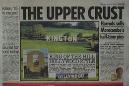 Kington in The Sun