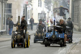 All types of vehicles attend the Kington Vintage Rally