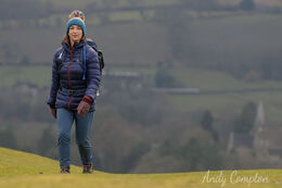 Walking on the Offa's Dyke near Kington.