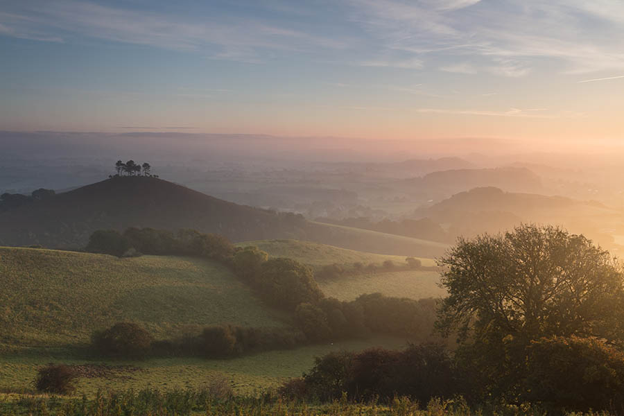 Sunrise Over Colmers Hill