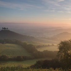 Sunrise Over Colmers Hill
