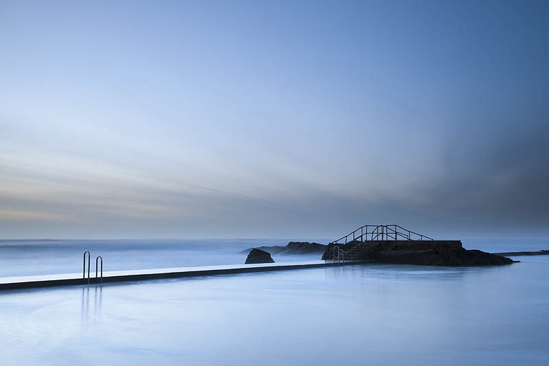Dusk At The Sea Pool