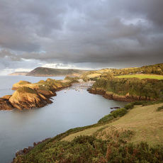 Storm Clouds Over Watermouth