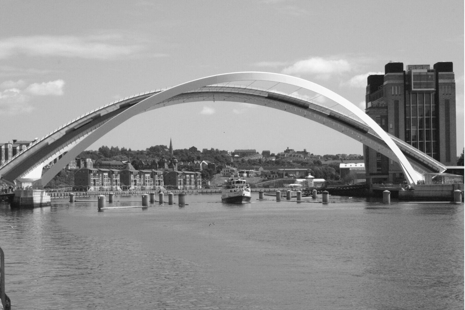 Quayside Millennium Bridge Opening