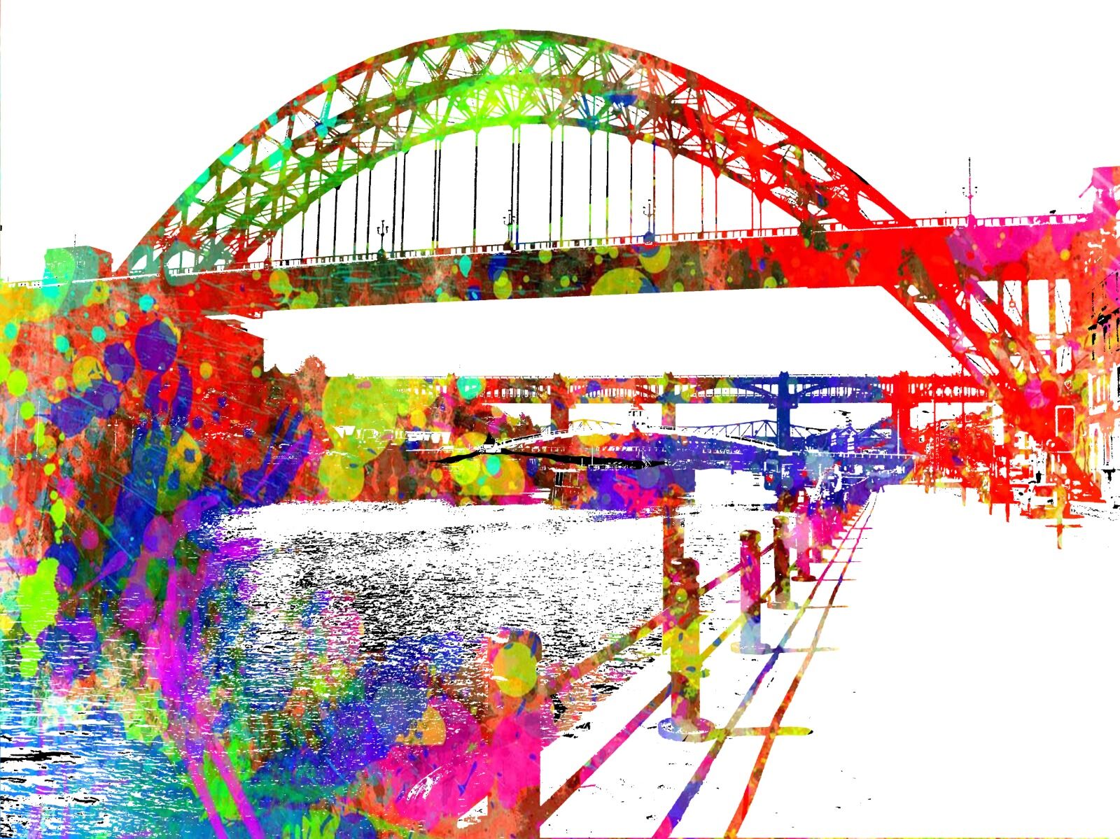 Quayside Tyne Bridge