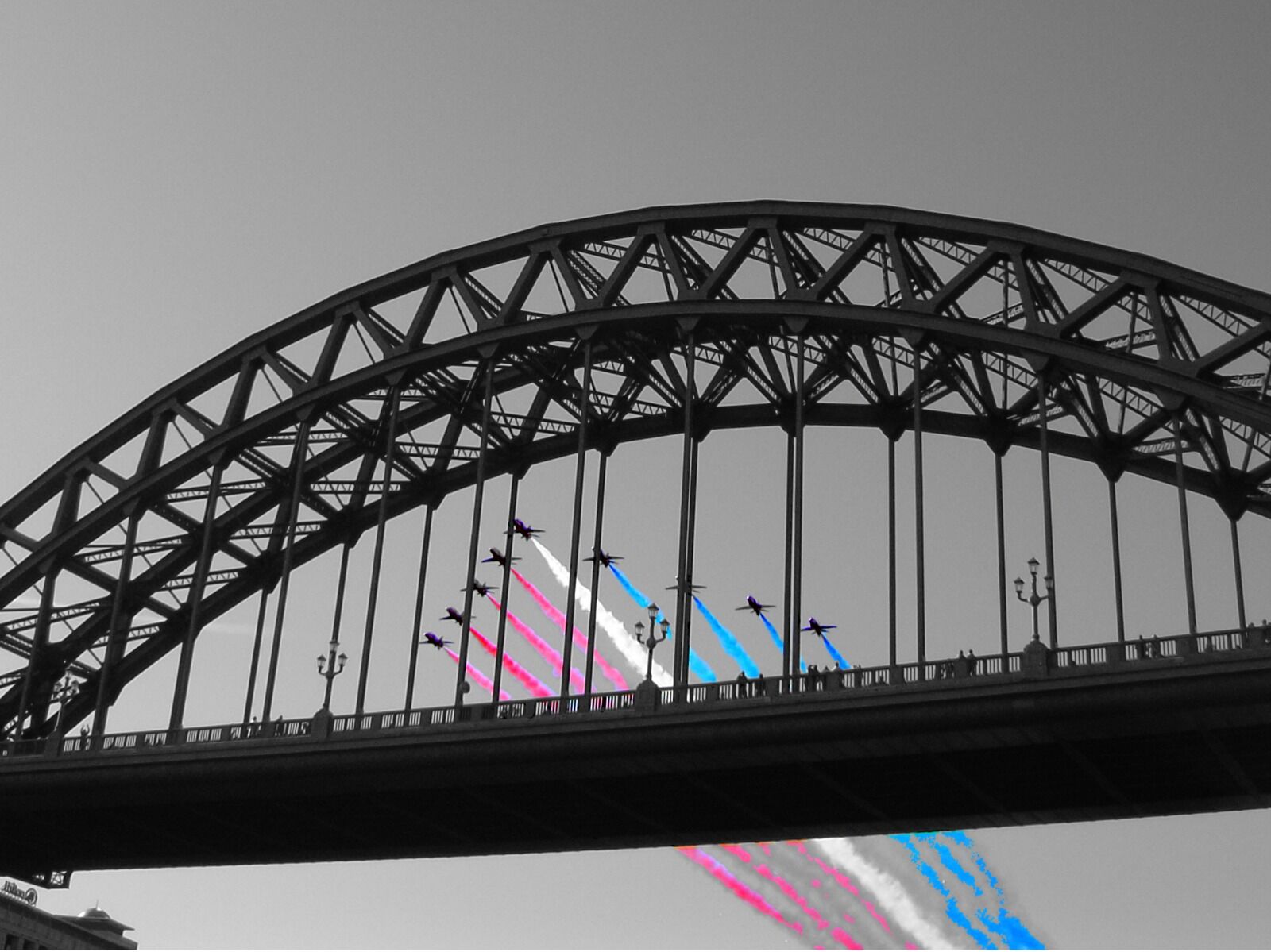 Colour Splash Red Arrows