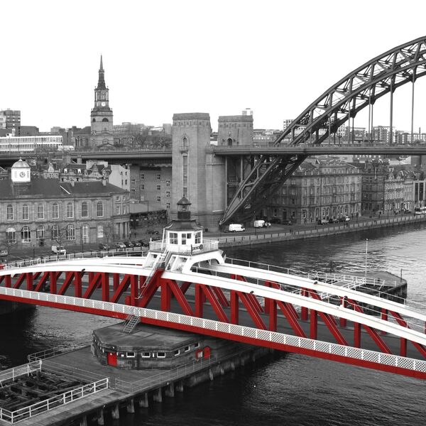 Colour Splash Swing Bridge