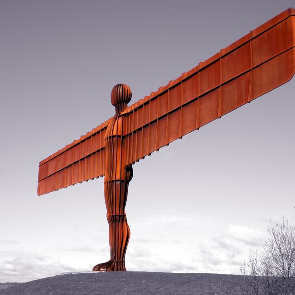 Angel Of The North Gateshead Angel Of The North Gateshead Colour Splash