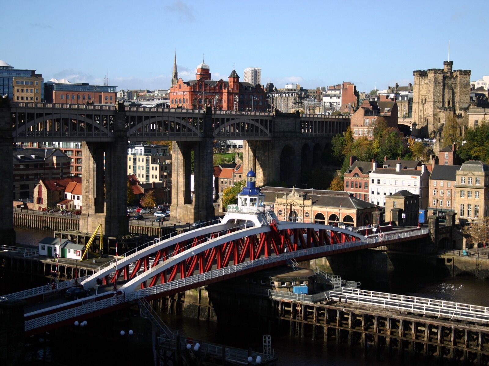 Newcastle Swing Bridge and High Level Bridge
