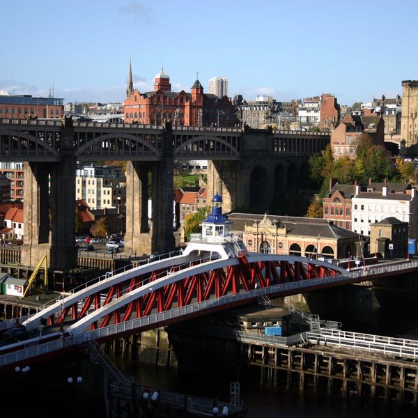 Newcastle Swing Bridge and High Level Bridge