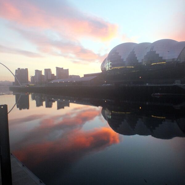 Quayside Reflection