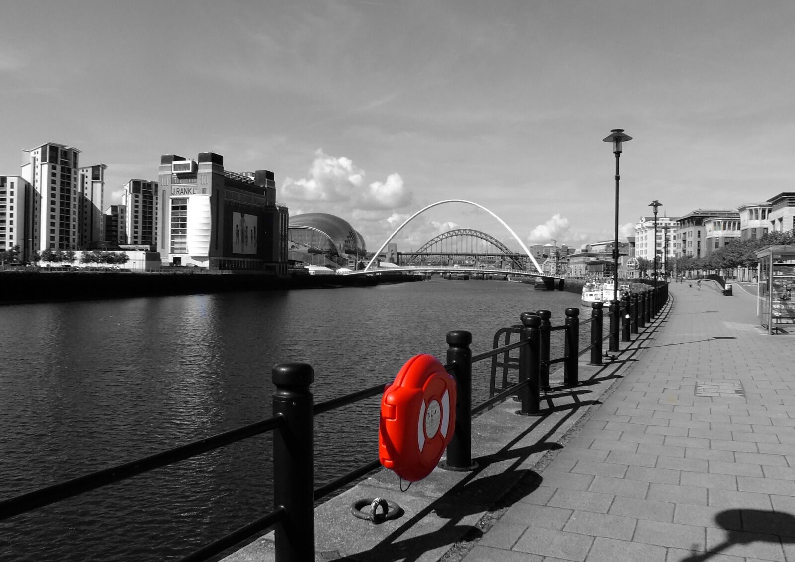 Newcastle Quayside Colour Splash