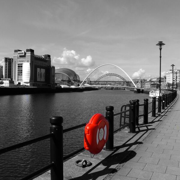 Newcastle Quayside Colour Splash