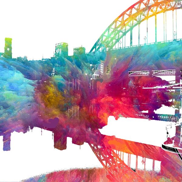 Quayside Reflection
