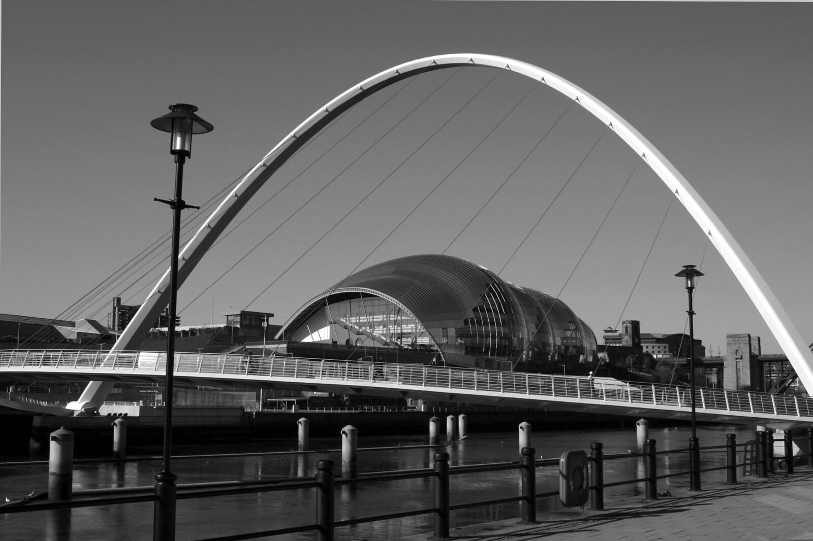 Millennium Bridge and Sage Gateshead
