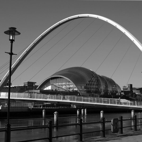 Millennium Bridge and Sage Gateshead