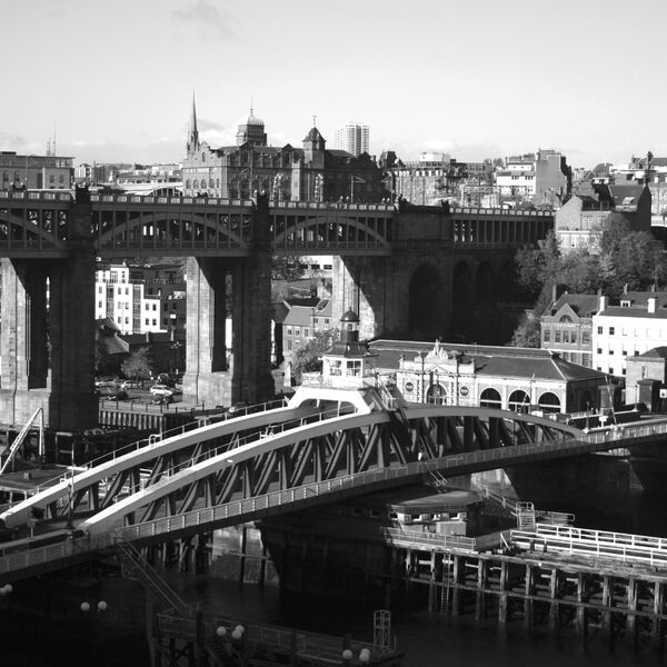 Newcastle High Level Bridge and Swing Bridge