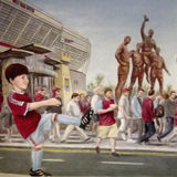 West Ham Mural - Digitally Flattened