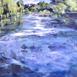 Guy's Cliffe weir