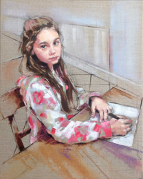 You drawing me, drawing you.