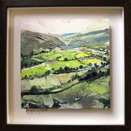 Yorkshire Dales, Arnside, Littondale Yorkshire dales, Arnside, Littondale, oil on board