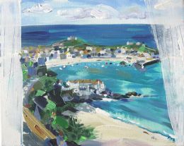 St Ives Through the Window