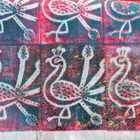 Debbie's peacocks!