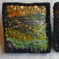 Sparkling Brooches