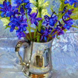 Blue and Silver