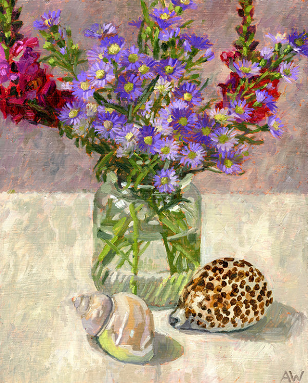 Flowers in a Jamjar