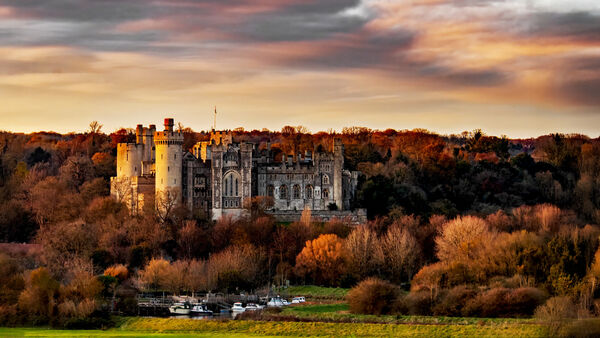 Mike D -  Arundel Castle in Autumn - Joint 1st (20 votes)