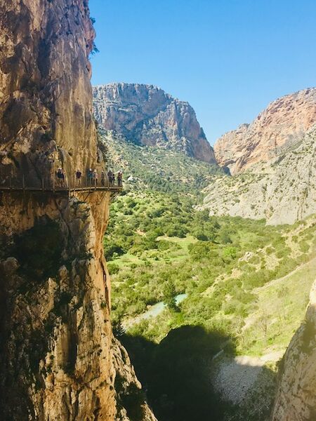 Bridget - Rocks and Gorges - Caminito del Rey