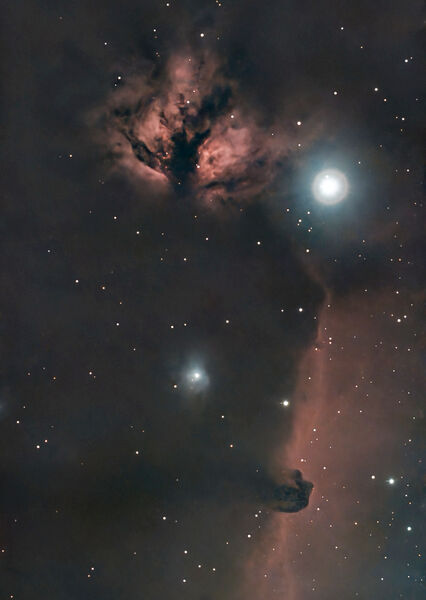 Rod - The Flame and Horsehead Nebulae