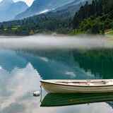 Boat On Lake