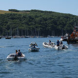 Guy Partington - Fowey Rush to be afloat