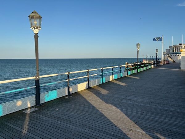 Colours on the pier (Worthing)