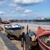 Richard Perry - Cromer Crab Boats and Pier, Norfolk
