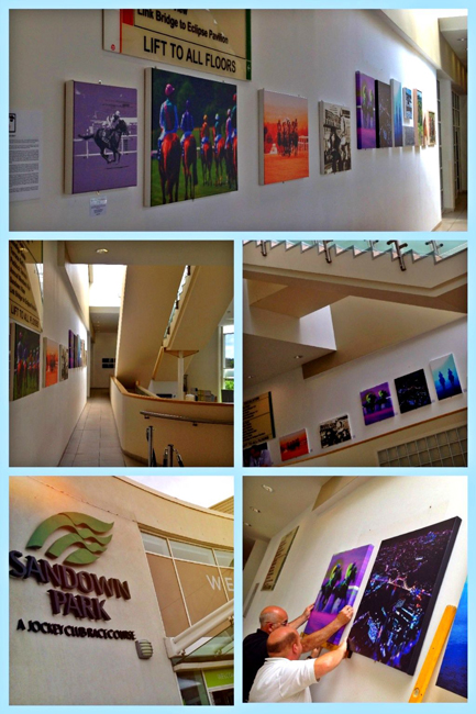 SANDOWN PARK RACECOURSE ARTWORK INSTALLATION