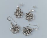 Japanese Flower Earrings