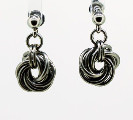 Mobius Knot Earrings
