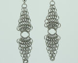 Double Diamond Earrings