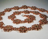 Gold Japanese Flower Necklace
