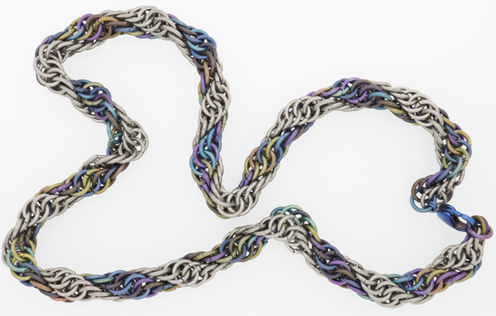 Double Spiral Necklace