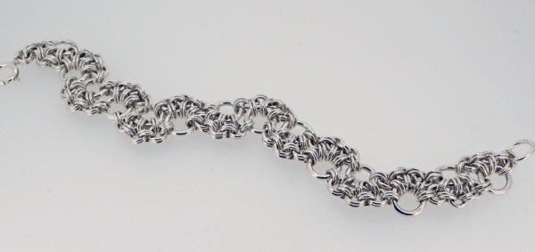 Sterling Silver Stepping Stones Bracelet