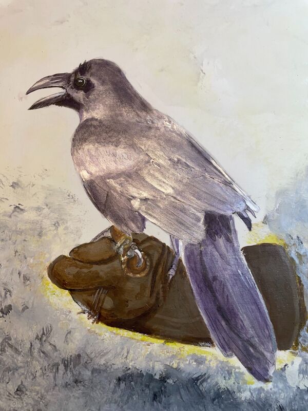 A man’s best friend - the Raven