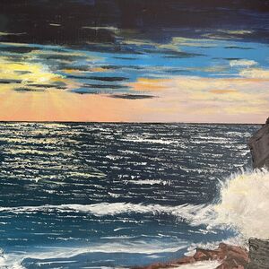 Nathaniel's stone stacks