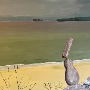 Stone Stackers in Cornwall