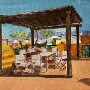 View from villa in Spain