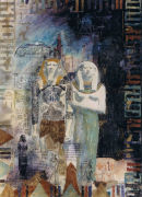 Statues of Menkaure and Queen Khamerernebty